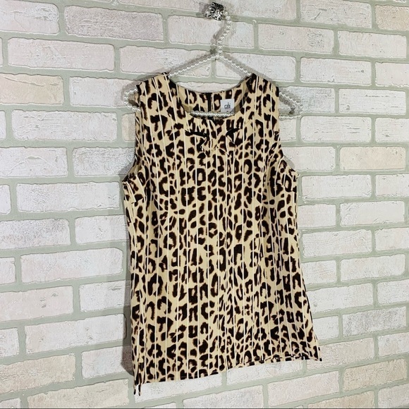 Cabi Style 3070 Ginger Leopard Print Blouse - Picture 5 of 11